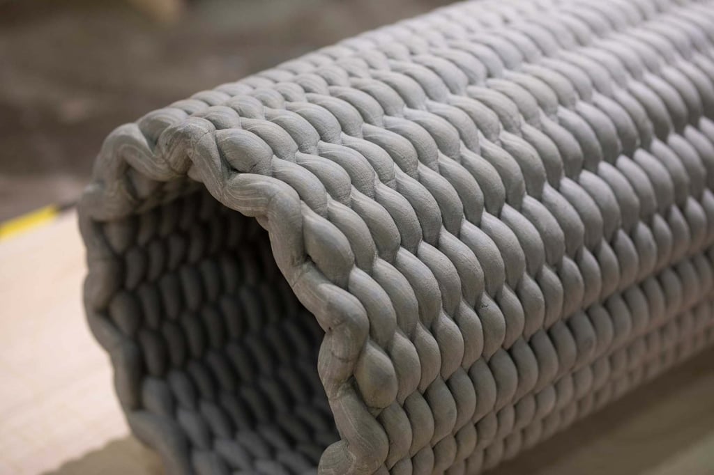 Cord Bench by Nathan Yong. Photo: Studio Periphery