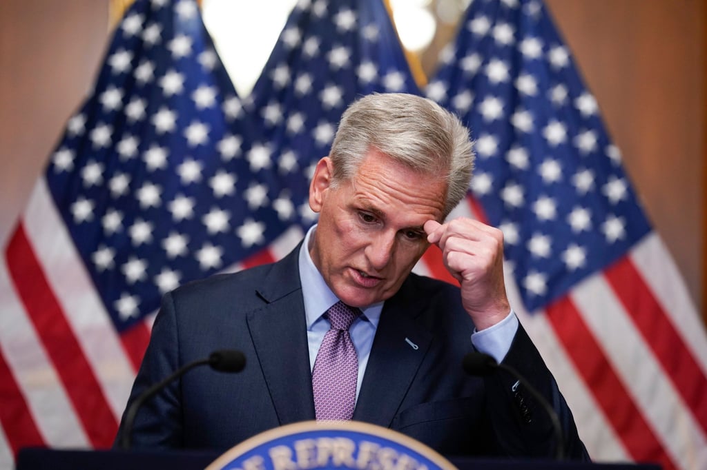 Republicans are seeking a replacement for the deposed Kevin McCarthy. Photo: AP