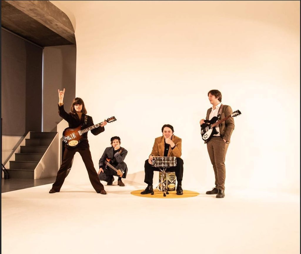 UK indie band Fur are known as 60s fashion revivalists UK indie band Fur are known as 60s fashion revivalists