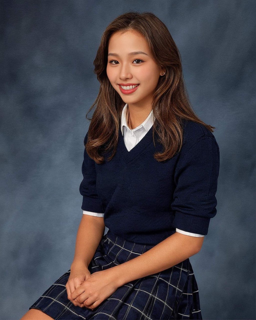 Hong Kong athlete Vivian Ma’s “AI Yearbook” photo. Photo: Instagram / @mawingyuuuuu Hong Kong athlete Vivian Ma’s “AI Yearbook” photo. Photo: Instagram / @mawingyuuuuu