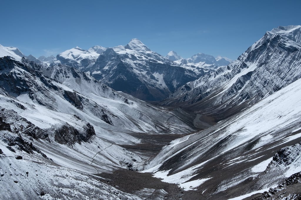 Stunning Himalayan scenery surrounds Nar valley on the Nar-Phu trekking trail. Photo: Eileen McDougall Stunning Himalayan scenery surrounds Nar valley on the Nar-Phu trekking trail. Photo: Eileen McDougall