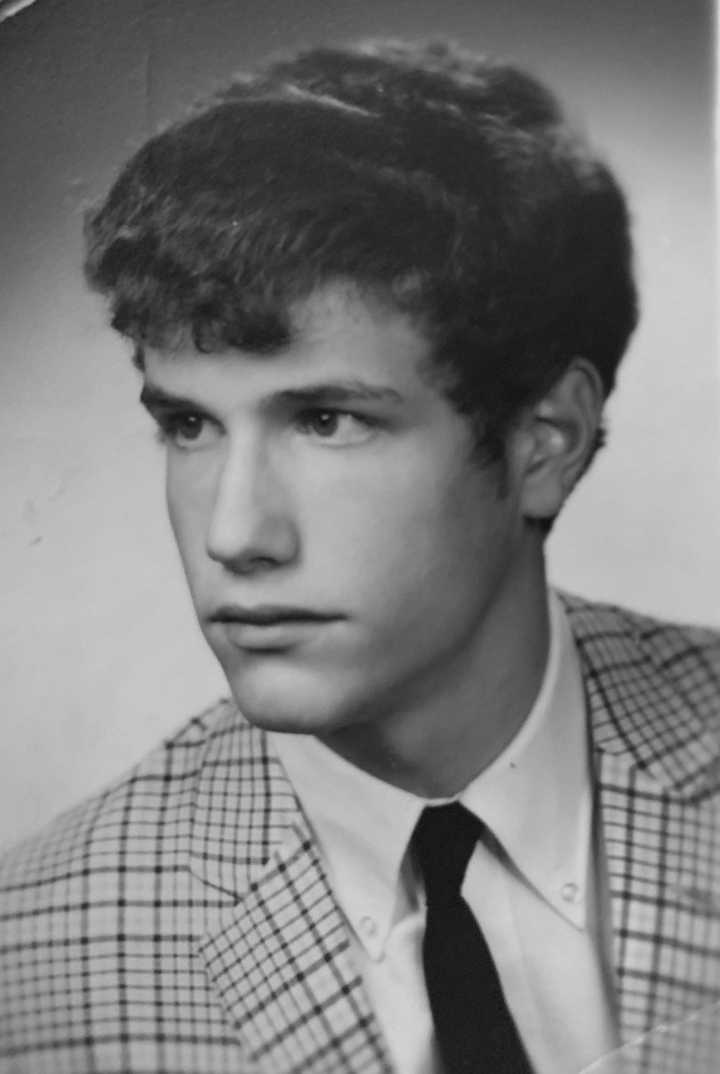 Roy Delbyck’s high school graduation picture in 1974. Photo: Roy Delbyck Roy Delbyck’s high school graduation picture in 1974. Photo: Roy Delbyck