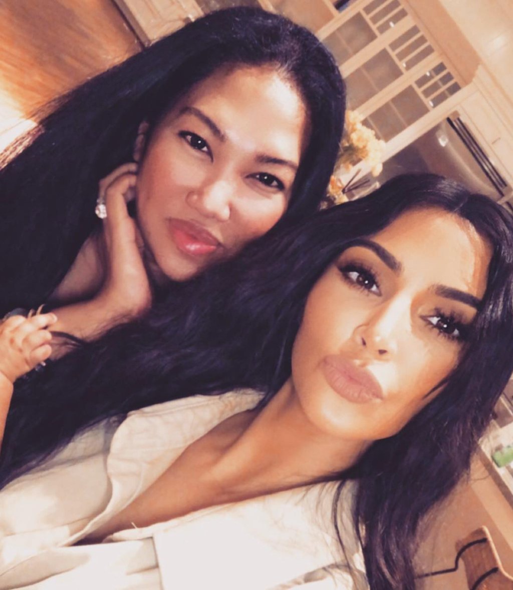 Kimora Lee Simmons and Kim Kardashian are long-time pals. Photo: @kimoraleesimmons/Instagram