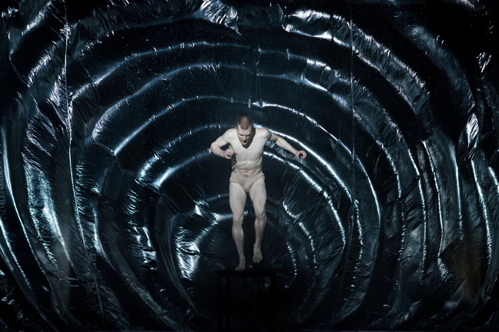 The two-person dance show Ink also features German dancer Šuka Horn. Photo: Julian Mommert