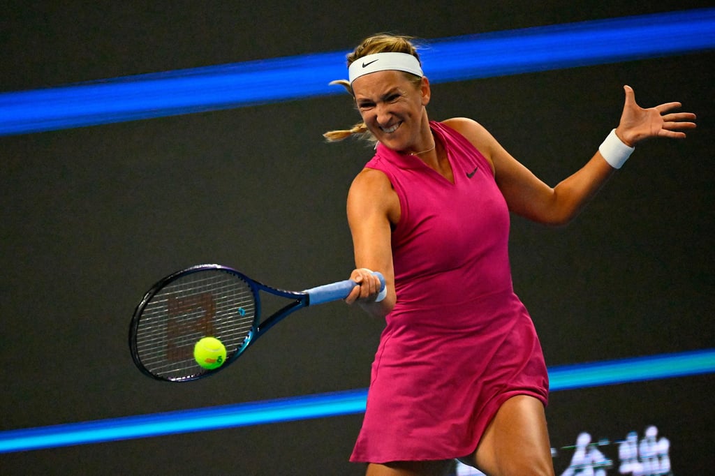 Belarus’s Victoria Azarenka is among the marquee names playing at Victoria Park this week. Photo: AFP