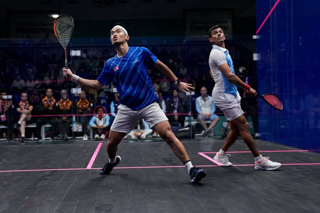 Squash, featured at the 19th Asian Games in Hangzhou, could soon make an Olympic debut. Photo: AP Squash, featured at the 19th Asian Games in Hangzhou, could soon make an Olympic debut. Photo: AP