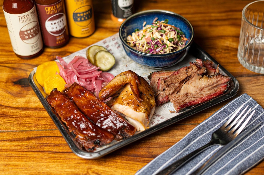 A platter from Smoke & Barrel. Photo: Smoke & Barrel A platter from Smoke & Barrel. Photo: Smoke & Barrel