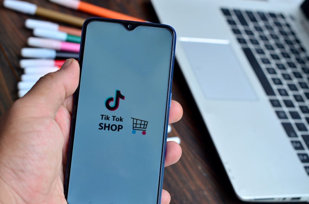 The TikTok Shop platform is seen displayed on a user’s smartphone in Bekasi, a city in the Indonesian province of West Java. Photo: Shutterstock