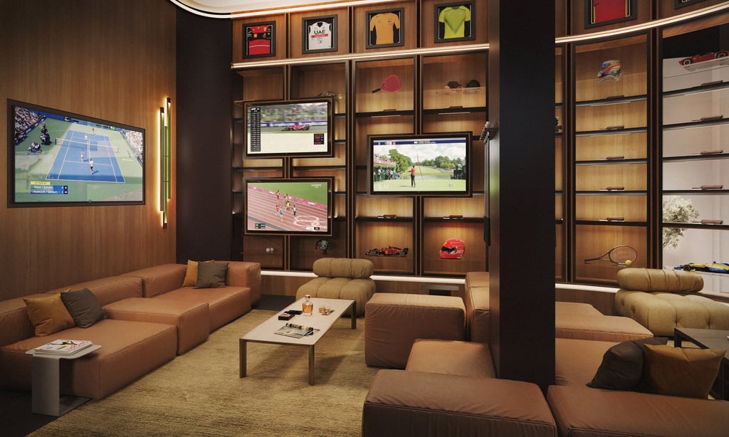 A sports bar is not what visitors would expect at Richard Mille’s boutique on 1 St Martin’s Drive, Singapore A sports bar is not what visitors would expect at Richard Mille’s boutique on 1 St Martin’s Drive, Singapore