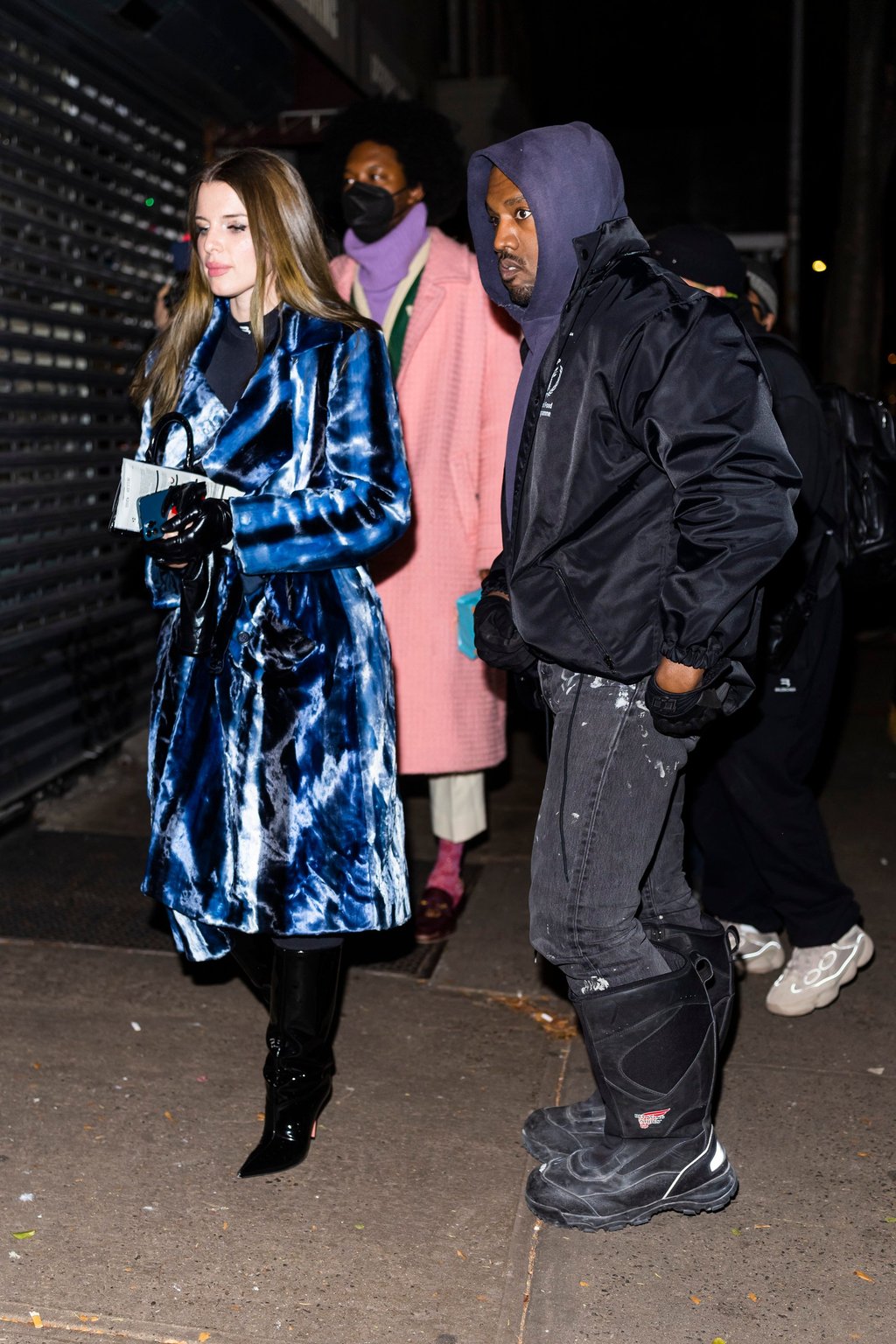 Julia Fox met Kanye West in Miami for the first time at the end of 2021. Photo: Getty Images