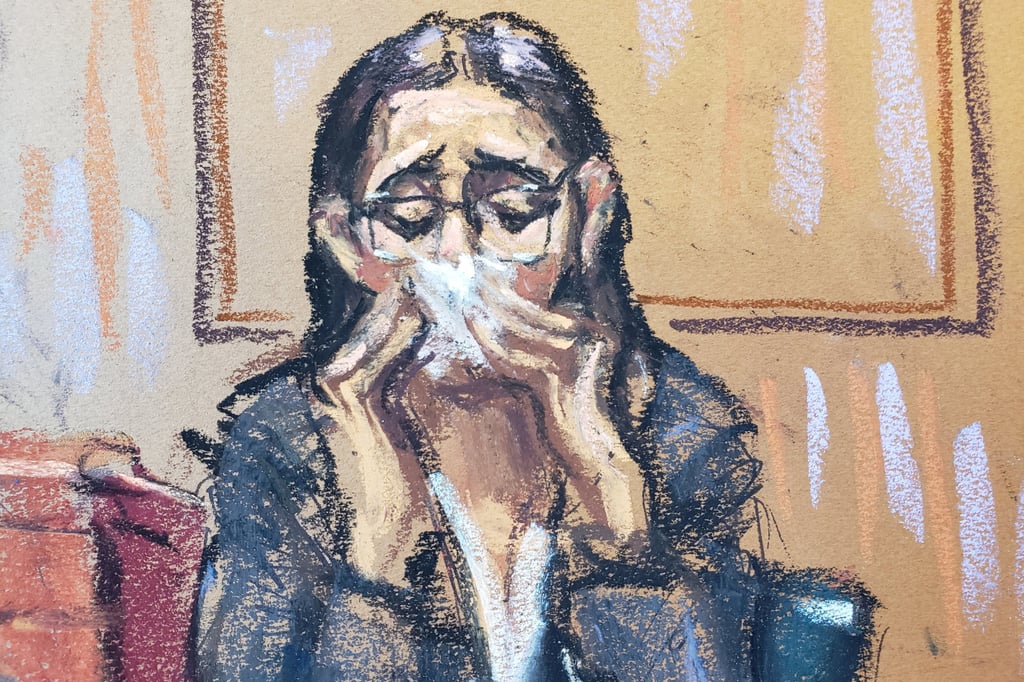 In this courtroom sketch, Caroline Ellison reacts while being questioned during Sam Bankman-Fried’s fraud trial. Photo: Reuters In this courtroom sketch, Caroline Ellison reacts while being questioned during Sam Bankman-Fried’s fraud trial. Photo: Reuters