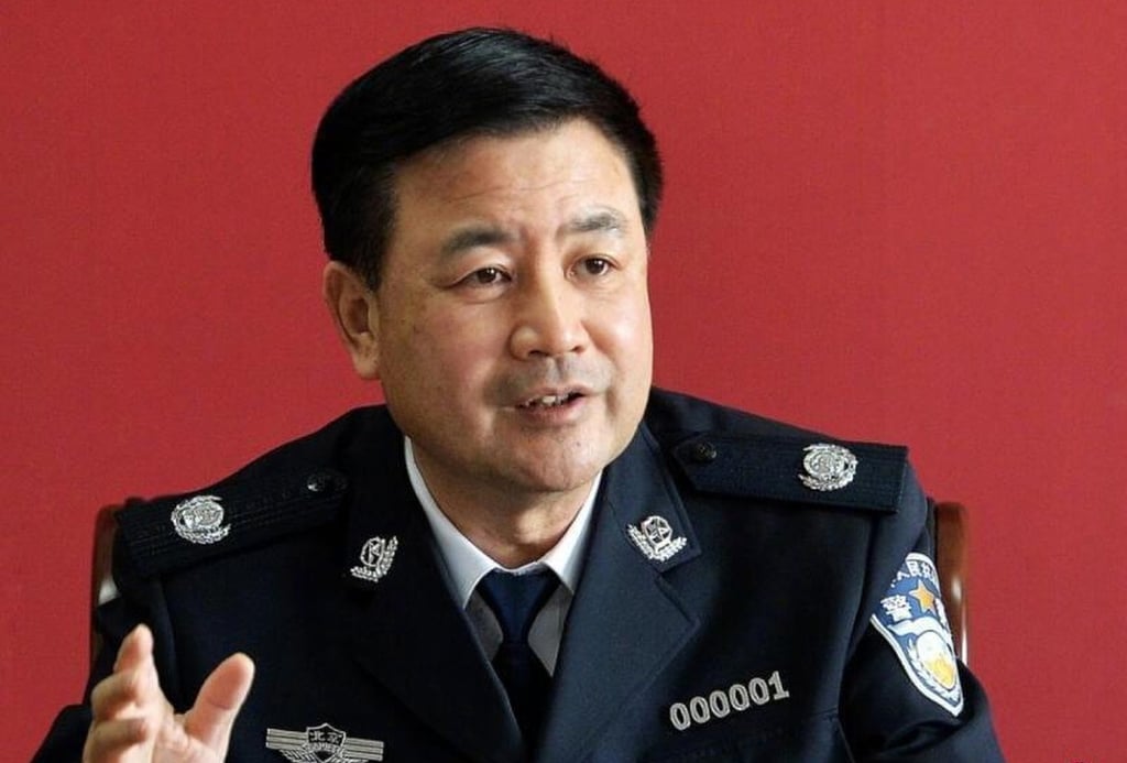 Wang Xiaohong became public security minister in June last year. Photo: Weibo Wang Xiaohong became public security minister in June last year. Photo: Weibo