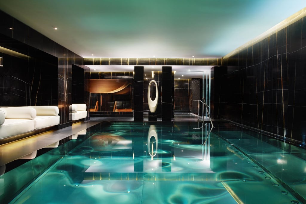 Facilities at Espa Life at Corinthia include a swimming pool, vitality pool, amphitheatre sauna and steam room