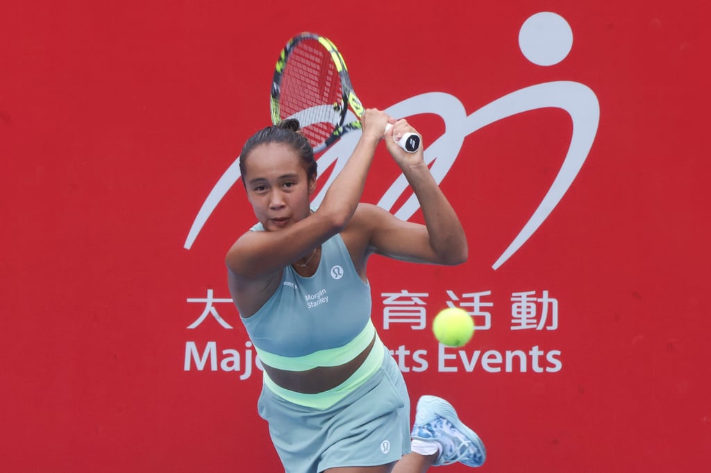Leylah Fernandez is into her first final since March 2022. Photo: Jonathan Wong Leylah Fernandez is into her first final since March 2022. Photo: Jonathan Wong