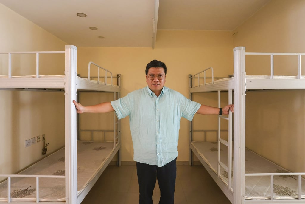 Eric Tse, owner of Hop Fat Light Bus, has struggled to recruit locals for his fleet of about 90 minibuses. Photo: Jonathan Wong Eric Tse, owner of Hop Fat Light Bus, has struggled to recruit locals for his fleet of about 90 minibuses. Photo: Jonathan Wong