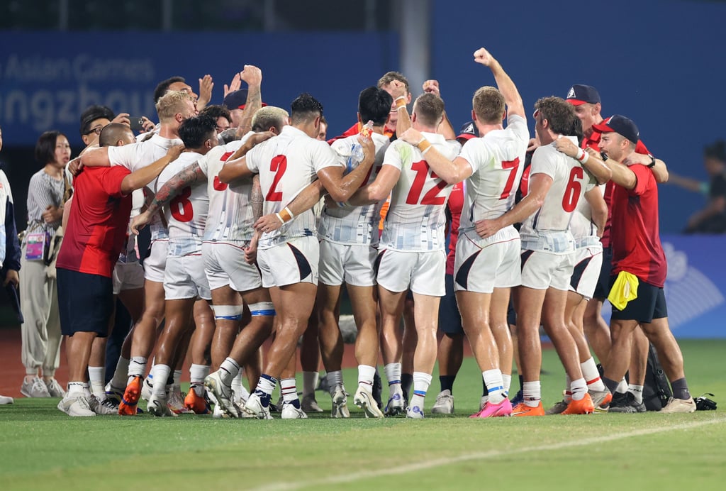 Hong Kong won a tense Asiad final against South Korea less than three weeks ago. Photo: Xinhua Hong Kong won a tense Asiad final against South Korea less than three weeks ago. Photo: Xinhua