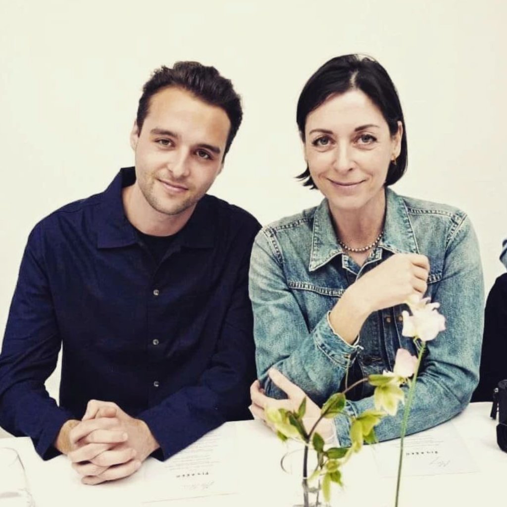 Mary McCartney and her son Arthur Donald. Photo: @thebeatleschildren/Instagram