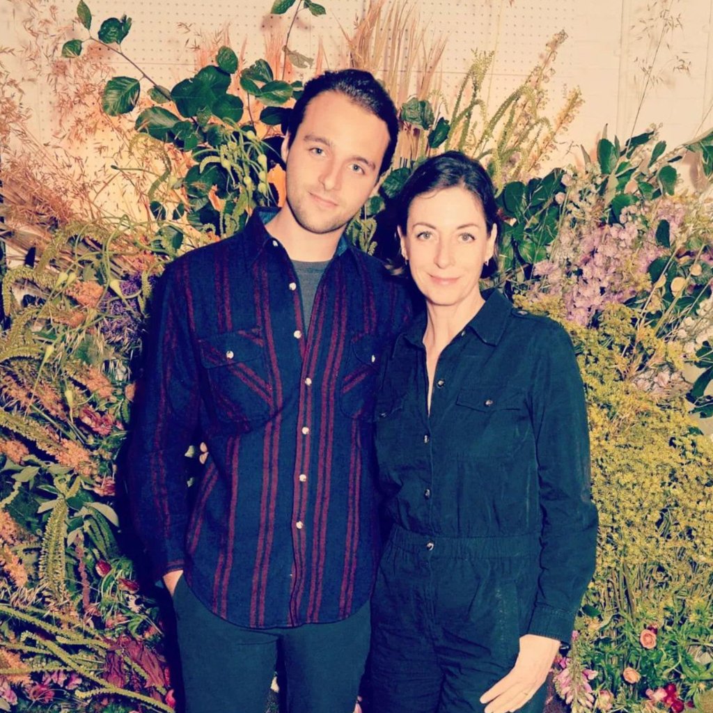 Mary McCartney and her son Arthur Donald. Photo: @thebeatleschildren/Instagram