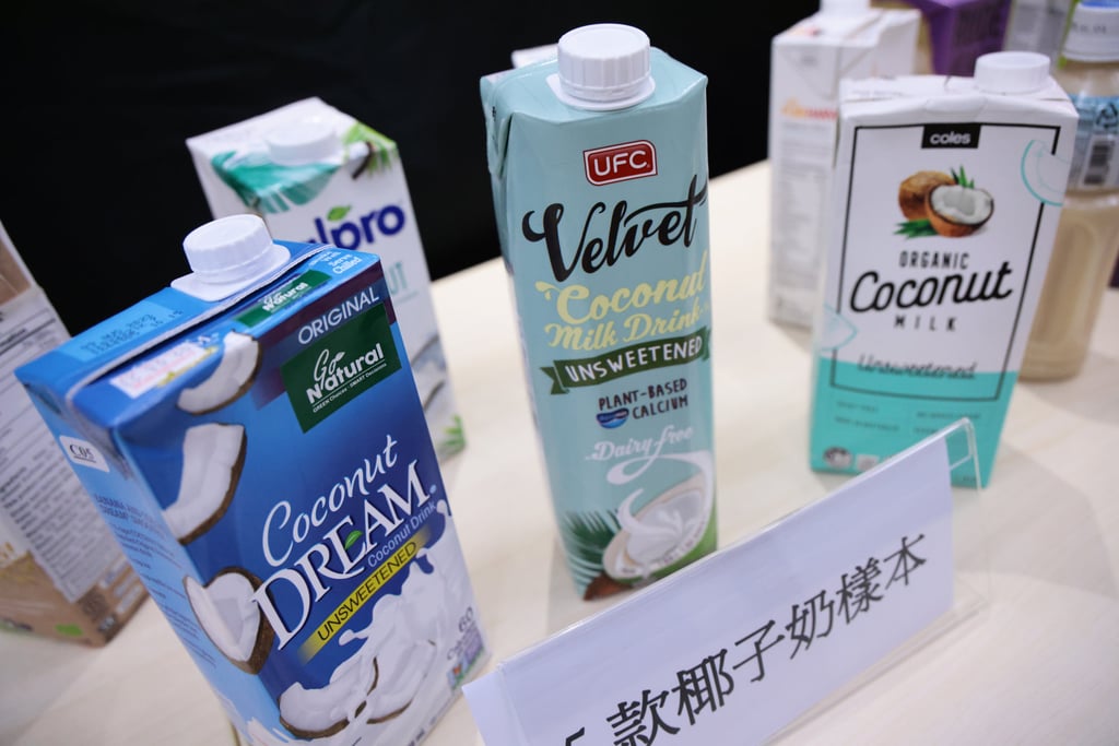 The Consumer Council has advised buyers to look at the nutritional contents of plant-based milk products to ensure they get the required body intake. Photo: May Tse