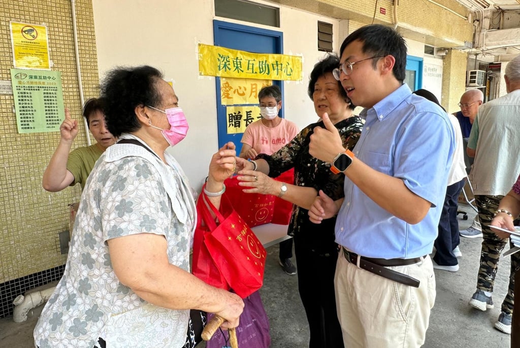 ADPL’s candidate for the Sham Shui Po East geographical constituency Kwok Wai-shing says opposition candidates “need all of our strength to actively get nominations”. Photo: Facebook/Kwok Wai-shing