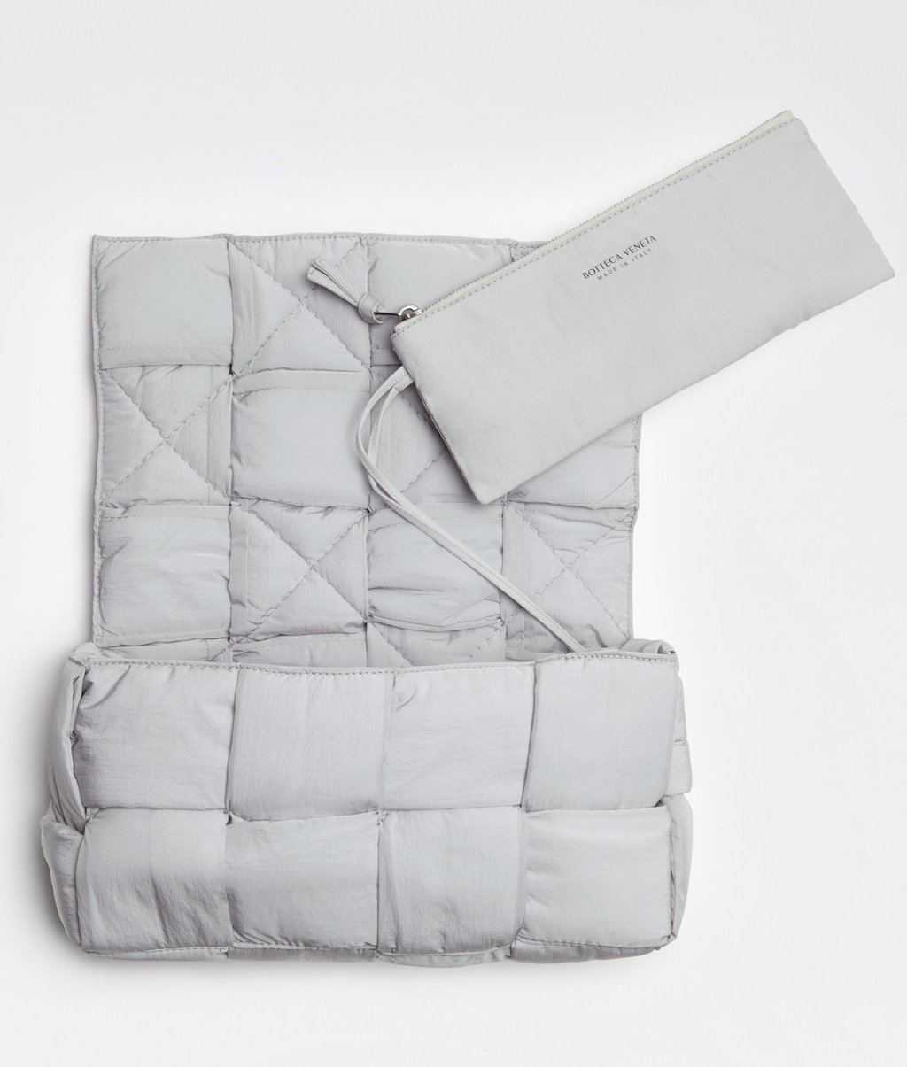 Bottega Veneta’s padded Cassette in nylon