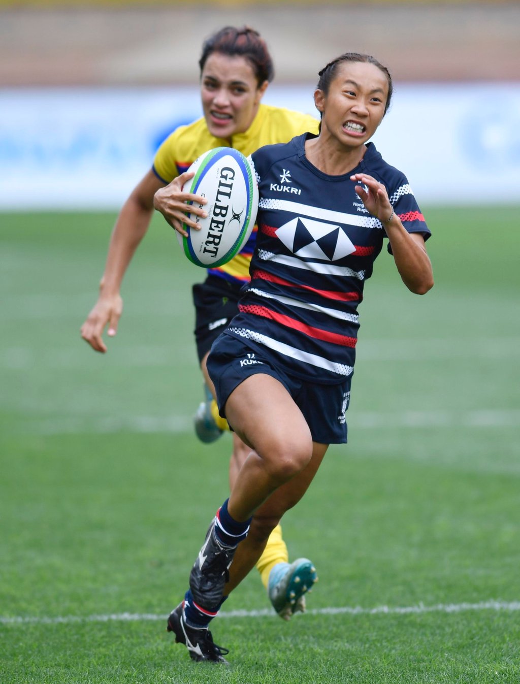 Chong Ka-yan scored the decisive try to beat Thailand in Hangzhou and is now gunning for Paris. Photo: Getty Images