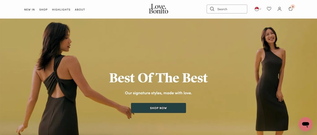 Love Bonito’s direct-to-consumer, omnichannel retail approach offers customers the same experience and access to its products and services, whether they buy clothing online or in-store.