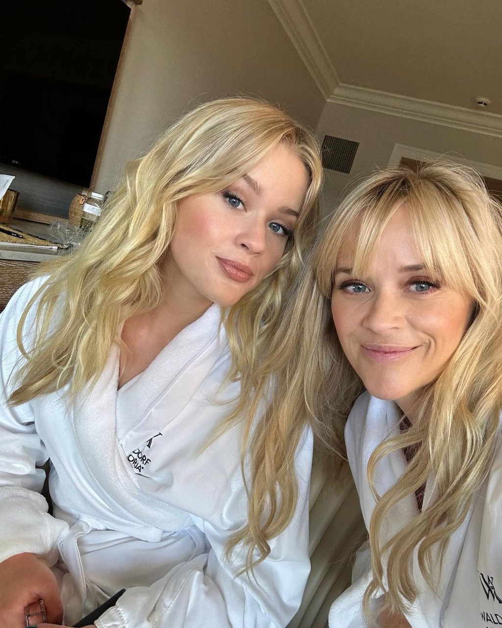 Reese Witherspoon with her daughter Ava. Photo: @reesewitherspoon/Instagram
