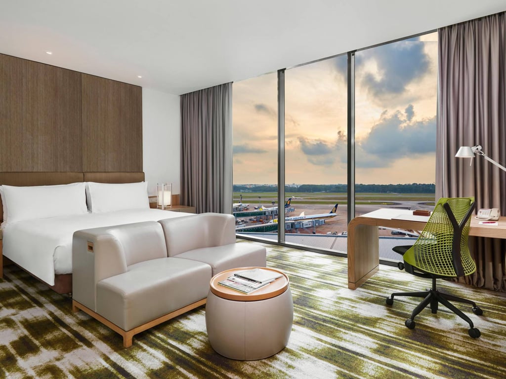 Crowne Plaza Changi Airport in Singapore. Photo: IHG Crowne Plaza Changi Airport in Singapore. Photo: IHG