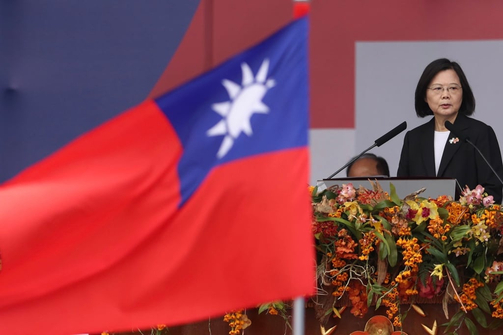 Taiwanese President Tsai Ing-wen’s second and final term ends next year. Photo: EPA-EFE
