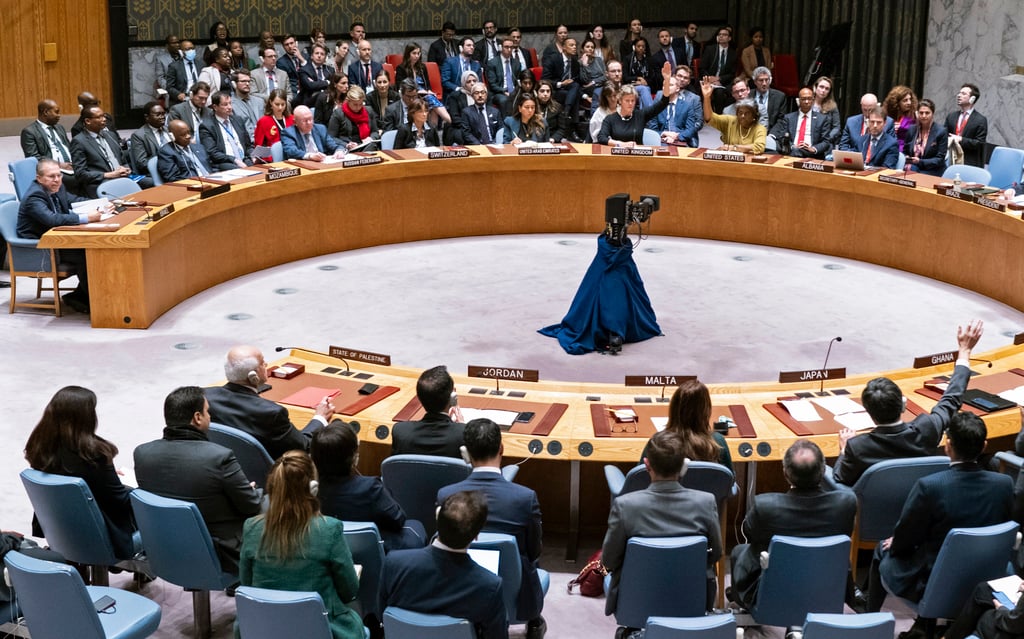 Israel-Gaza war: US pushes UN to back Israel self-defence, demands Iran ...