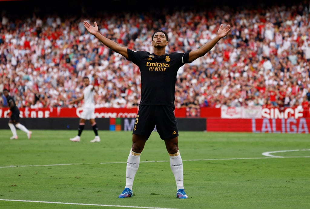 Jude Bellingham has made a flying start to life at Real Madrid after joining from Borussia Dortmund. Photo: Reuters