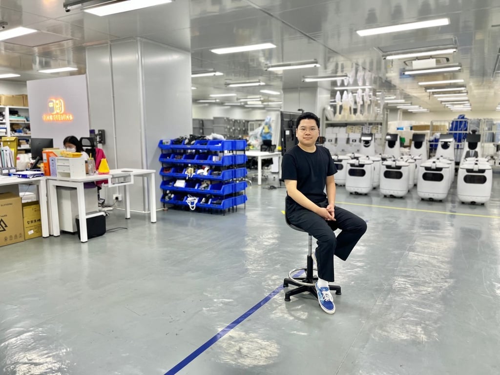 Victor Lee, the founder and CEO of Rice Robotics. Photo: Handout Victor Lee, the founder and CEO of Rice Robotics. Photo: Handout