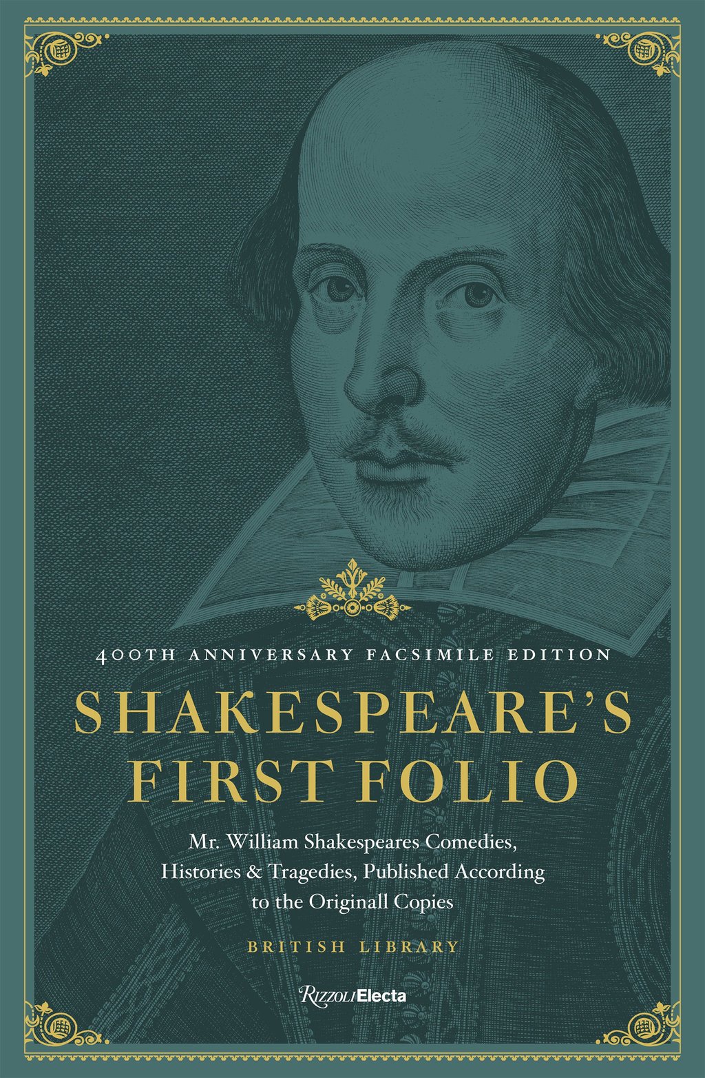 “Shakespeare’s First Folio: 400th Anniversary Facsimile Edition” is a collaboration between The British Library and the Rizzoli Bookstore in New York. Photo: AP
