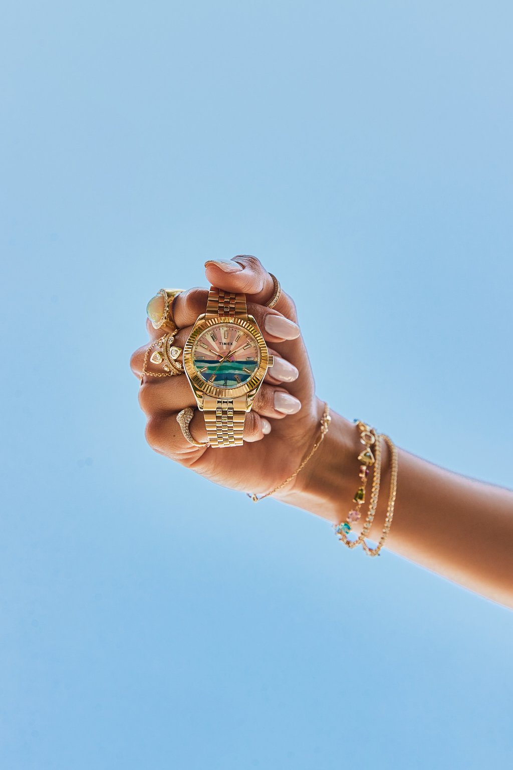 Timex x Jacquie Aiche watch collaboration. Photo: Handout