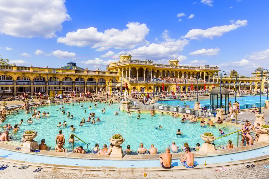The Szechenyi Baths in Budapest are one of the city’s perennial attractions. Photo: Shutterstock The Szechenyi Baths in Budapest are one of the city’s perennial attractions. Photo: Shutterstock