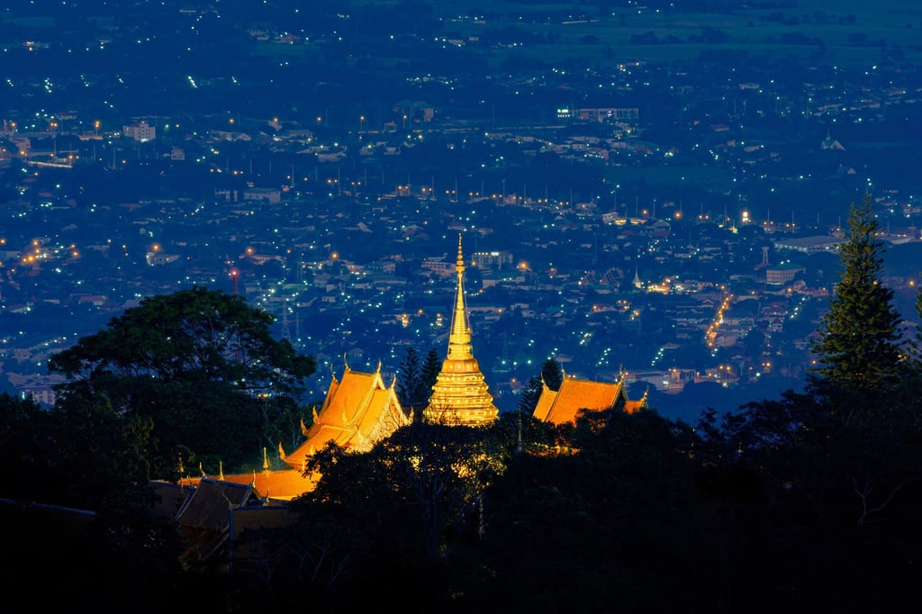 A pagoda at Doi Suthep, in Chiang Mai, Thailand. Photo: Getty Images A pagoda at Doi Suthep, in Chiang Mai, Thailand. Photo: Getty Images
