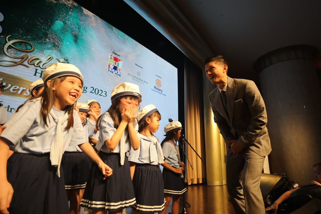 Shum at The Hub charity gala dinner in Wan Chai. Photo: Xiaomei Chen Shum at The Hub charity gala dinner in Wan Chai. Photo: Xiaomei Chen