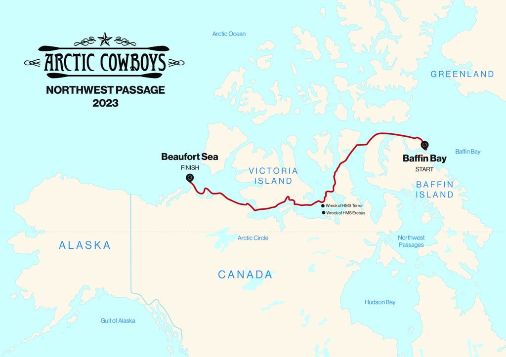 The Northwest Passage is the long sought for route that links the Atlantic to the Pacific through the Arctic. Photo: Mark Agnew The Northwest Passage is the long sought for route that links the Atlantic to the Pacific through the Arctic. Photo: Mark Agnew