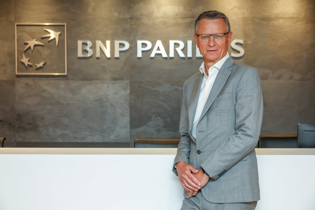 BNP Paribas Wealth Management Asia CEO Arnaud Tellier, poses for a picture in Quarry Bay, Hong Kong in October 2023. Photo: Edmond So