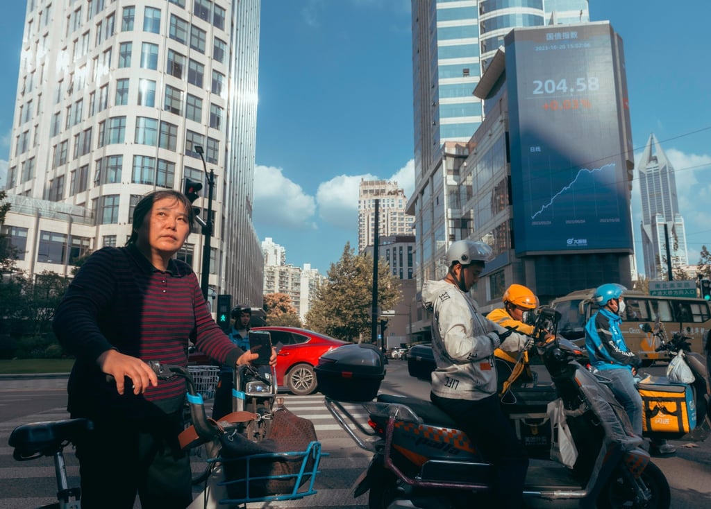 Shanghai is working to turn its digital economy into a new growth engine as part of its three-year digital economy master plan unveiled in August. Photo: EPA-EFE