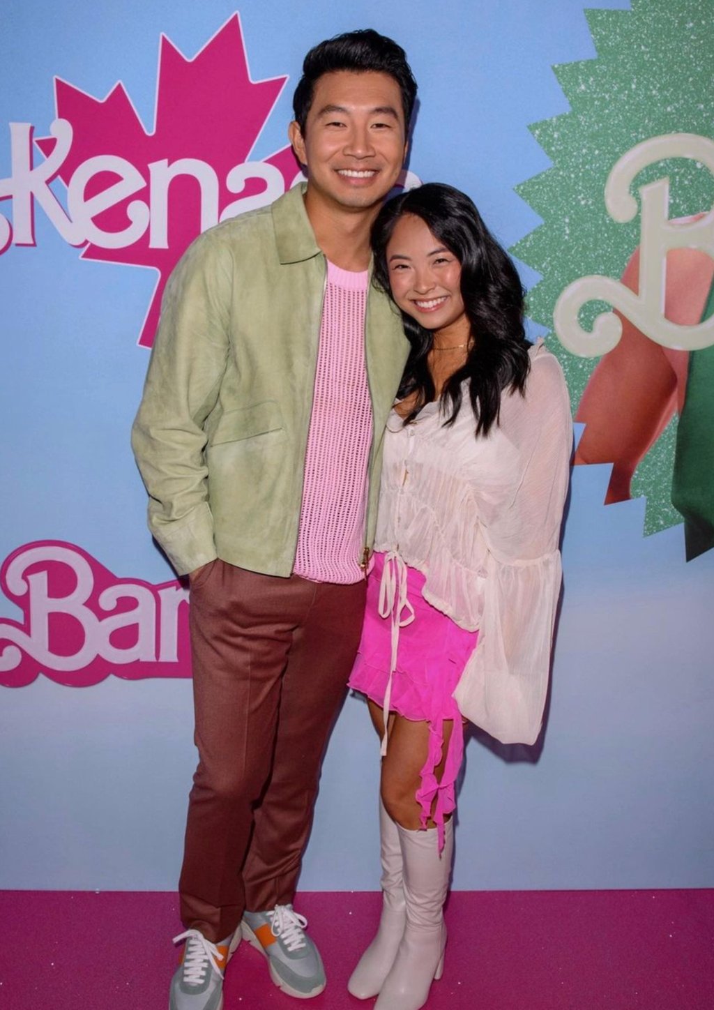 Simu Liu and Allison Hsu at the Barbie premiere. Photo: @allison/Instagram Simu Liu and Allison Hsu at the Barbie premiere. Photo: @allison/Instagram