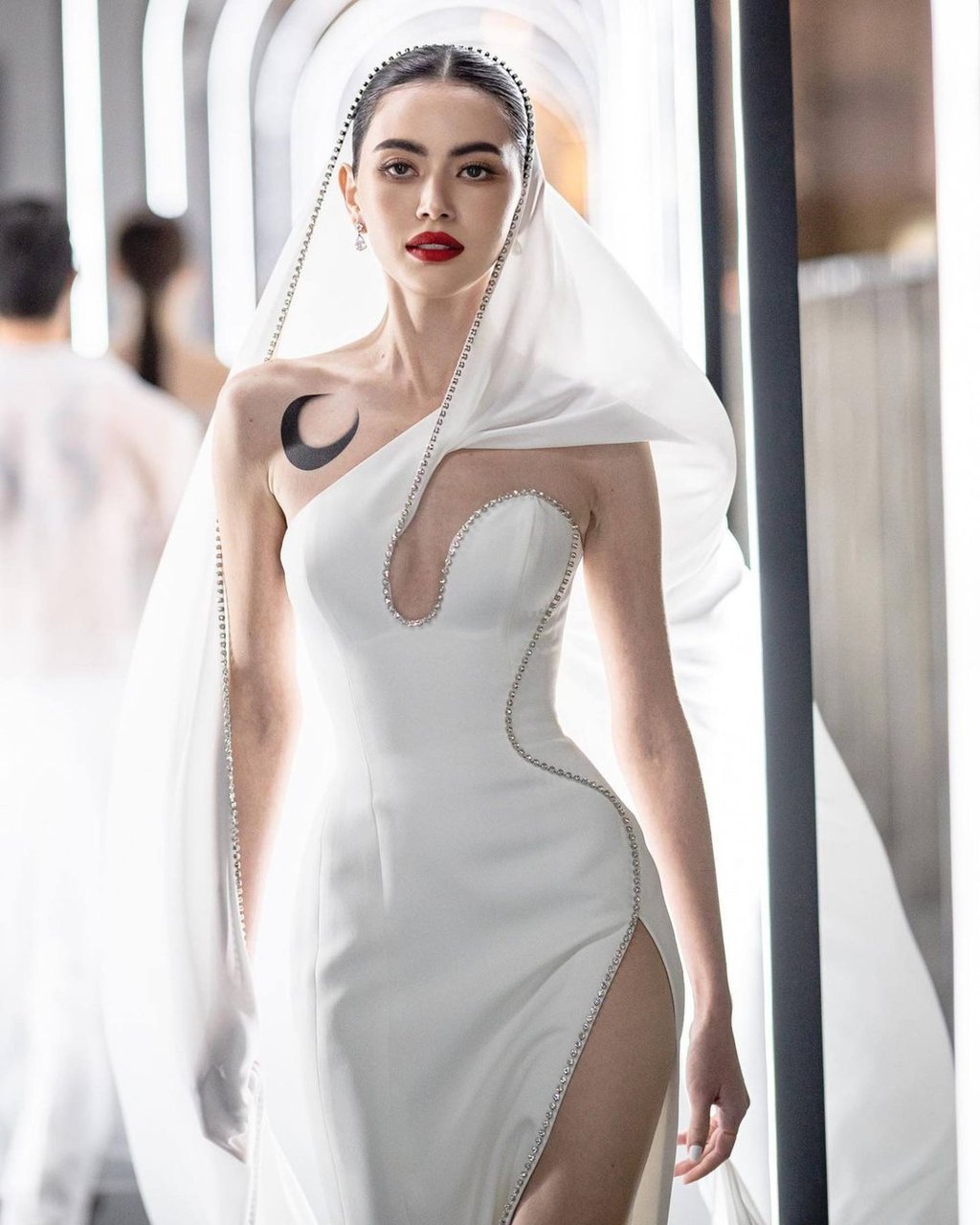 Davika Hoorne models Poem’s autumn/winter 2023 collection. Photo: @davikah/Instagram Davika Hoorne models Poem’s autumn/winter 2023 collection. Photo: @davikah/Instagram