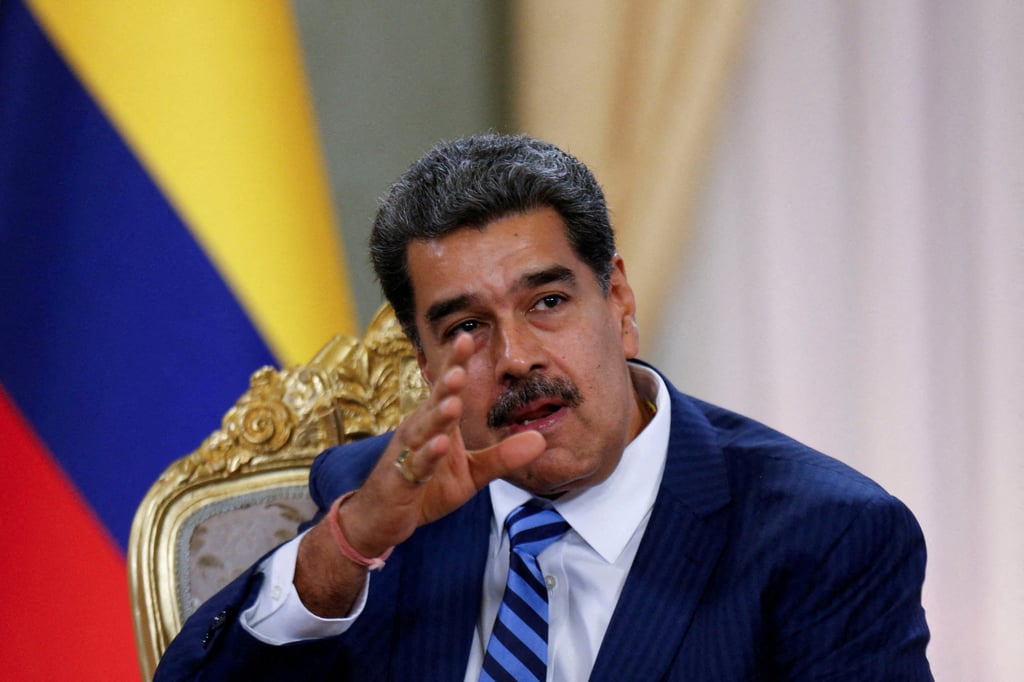 Venezuela’s President Nicolas Maduro at Miraflores Palace in Caracas, Venezuela in August. Photo: Reuters Venezuela’s President Nicolas Maduro at Miraflores Palace in Caracas, Venezuela in August. Photo: Reuters