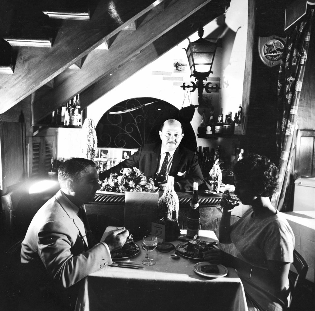 An undated publicity image of diners eating at Jimmy’s Kitchen, which opened in Hong Kong in 1928. An undated publicity image of diners eating at Jimmy’s Kitchen, which opened in Hong Kong in 1928.