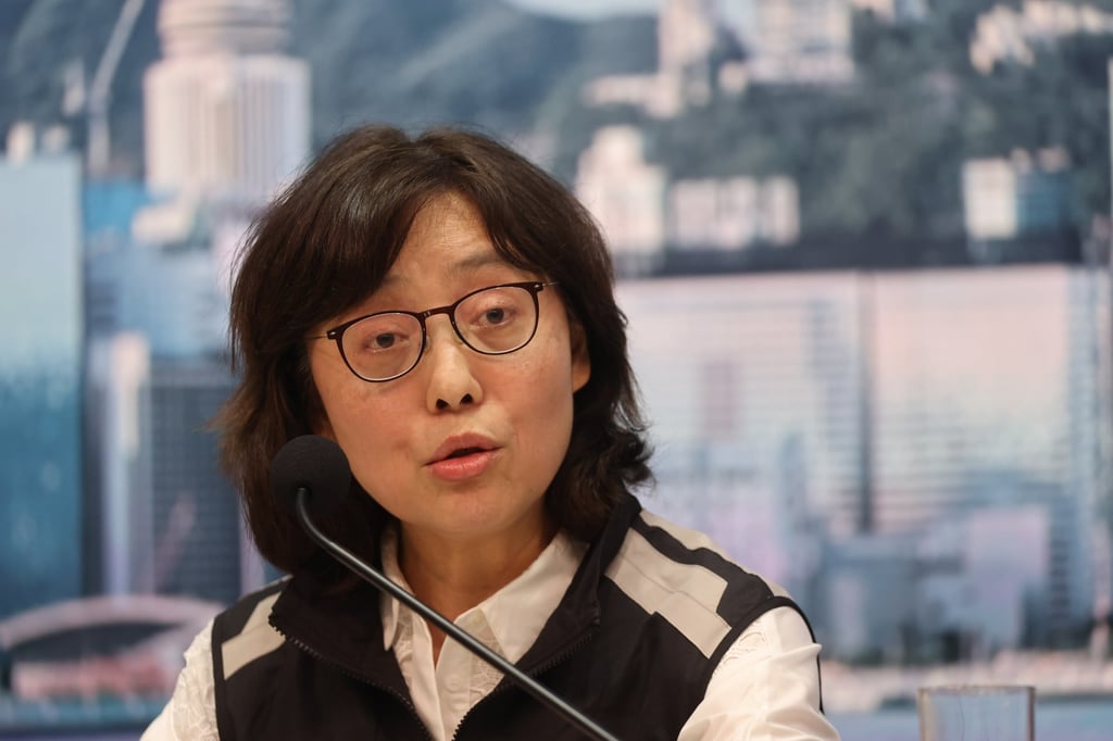 Secretary for Development Bernadette Linn disclosed the proposal on Wednesday. Photo: Edmond So Secretary for Development Bernadette Linn disclosed the proposal on Wednesday. Photo: Edmond So