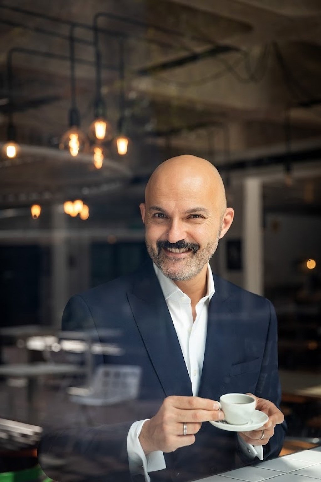 Cathay Pacific head of dining and hospitality Vassilios Georgakopoulos (above) quarantined at Ovolo Southside hotel and was very impressed with its plant-based meals. Photo: Cathay Pacific Cathay Pacific head of dining and hospitality Vassilios Georgakopoulos (above) quarantined at Ovolo Southside hotel and was very impressed with its plant-based meals. Photo: Cathay Pacific
