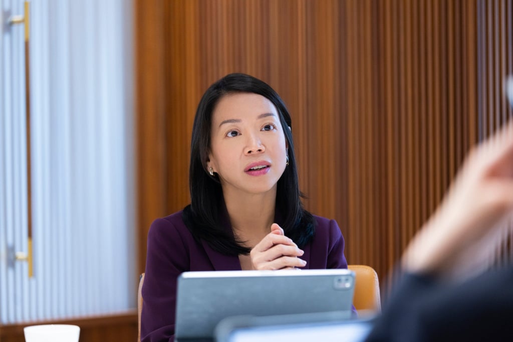 Lim says HSBC is committed to using fintech to help SMEs thrive, describing them as the “lifeblood of the Hong Kong economy”.