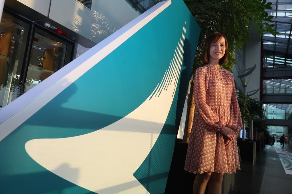 Lavinia Lau, chief customer and commercial officer of Cathay Pacific Airways, says the airline needs to “have faith” in its strategy. Photo: Edmond So Lavinia Lau, chief customer and commercial officer of Cathay Pacific Airways, says the airline needs to “have faith” in its strategy. Photo: Edmond So