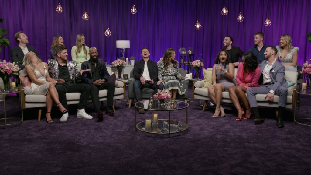 The season one cast of Love Is Blind gathered for a reunion episode. Photo: Netflix The season one cast of Love Is Blind gathered for a reunion episode. Photo: Netflix